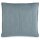 Knit Factory Uni Kissen 50x50 cm Glatt Stonegreen