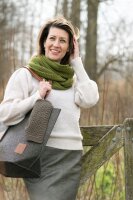 Knit Factory Coco Schal One Size Glatt Hellblau