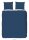 good morning Renforcé Bettwäsche 2 teilig Bettbezug 140 x 220 cm Kopfkissenbezug 60 x 70 cm Uni duvet cover 0270.24.01 Denim