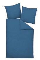 Janine Mako-Satin Bettwäsche 135X200,80x80 2 teilig  Colors 31001-42-500 jeansblau