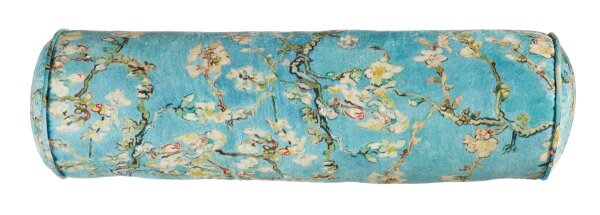 beddinghouse 100 % Polyestersamt, Füllung 100 % Polyester Dekokissenhülle 1 teilig Kissenhülle  Kopfkissenbezug 20 x 65 cm Fleurir 197180 Blau