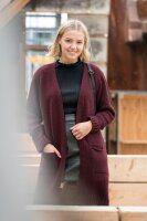 Knit Factory Ruby Strickjacke 40/42 Glatt Lila