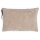 Knit Factory James Kissen 60x40 cm Glatt Beige