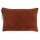 Knit Factory James Kissen 60x40 cm Glatt Rot