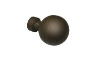 Gardinia Endstück Ball für Ø 19 mm cappuccino 8,0 cm