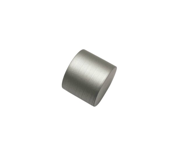 Gardinia Endkappe für Ø 19 mm silber 2,0 cm