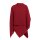 Knit Factory Jazz Poncho capes One Size Glatt Rot