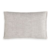 Knit Factory Uni Kissen 60x40 cm Beige