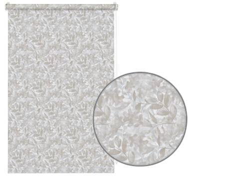 Gardinia EASYFIX Rollo Dekor Natural Camouflage hellgrau/taupe 45 x 150 cm hellgrau/taupe