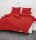 Janine Mako-Soft-Seersucker Bettwäsche 200X200+2x80x80 3 teilig  PIANO 125-61-620 rot