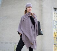 Knit Factory Brosche 7x1 cm Lila