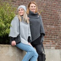 Knit Factory Bobby Mütze One Size Glatt Grau