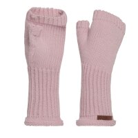 Knit Factory Cleo Handschuhe One Size Glatt Rosa