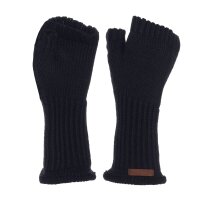 Knit Factory Cleo Handschuhe One Size Glatt Dunkelblau