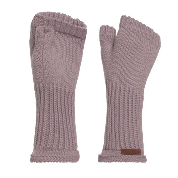 Knit Factory Cleo Handschuhe One Size Glatt Lila