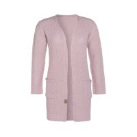 Knit Factory Luna Strickjacke 36/38 Glatt Rosa