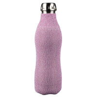 Hoppediz Bottle Sock Glitzer pink 500/800 ml