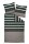 Janine Mako-Satin Bettwäsche 200X200+2x80x80 3 teilig   J. D. 8468-07-620 nougat-schwarz