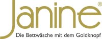 Janine Mako Satin Bettwäsche 155 x 220 cm Satin Bettbezug grau Palermo Bettwäsche grau aus Baumwolle