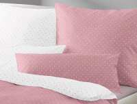 Irisette Mako-Satin Bettwäsche Set Kinder Jessi-Kid 8256 rosa 100 x 135 cm + 1 x Kissenbezug 80 x 80 cm