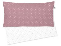 Irisette Mako-Satin Kissenbezug Jessica 8256 rosa 40 x 80...