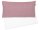 Irisette Mako-Satin Kissenbezug 1 teilig Kissenhüle 40 x 80 cm Kopfkissenbezug  Jessicaki 8256-60 rosa