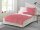 Irisette Mako-Satin Bettwäsche Set Nora 8255 rot 135 x 200 cm + 1 x Kissenbezug 80 x 80 cm