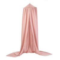 Julius Zöllner dusty rose Baldachin Musselin Ø50