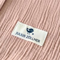 Julius Zöllner dusty rose Babyschlafsack Musselin 56x62