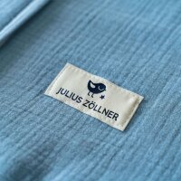 Julius Zöllner GmbH &Co.KG Schlafsack blau Sommerschlafsack Musselin 50/56 (BxLxH)  B=36 x L=56 x H=3 cm