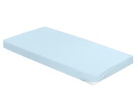 Irisette Mako-Jersey Betttuch Jupiter 0008  bleu  120 x 200 cm 8-23 bleu