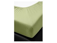 Irisette Mako-Jersey Betttuch Jupiter 0008  lind  100 x 200 cm 8-34 lind