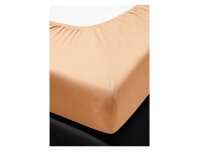 Irisette Mako-Jersey Betttuch Jupiter 0008  apricot  100 x 200 cm 8-50 apricot