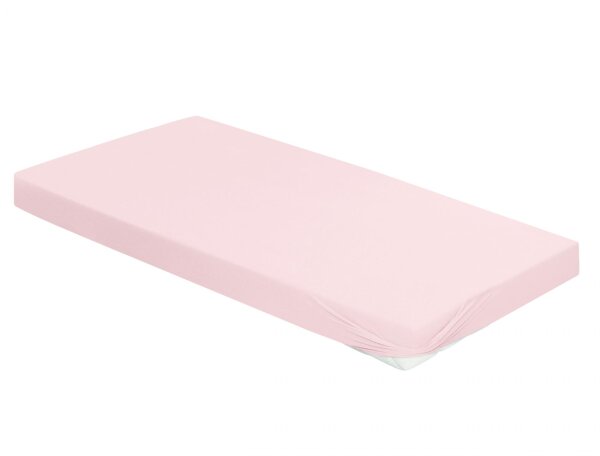 Irisette Mako-Jersey Betttuch Jupiter 0008  rose  150 x 200 cm 8-63 rose