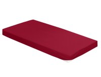 Irisette Mako-Jersey Betttuch Jupiter 0008  bordeaux  100 x 200 cm 8-68 bordeaux