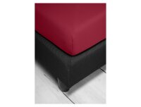 Irisette Mako-Jersey Betttuch Jupiter 0008  bordeaux  150 x 200 cm 8-68 bordeaux