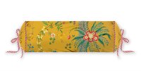 Pip Studio  Dekokissen Petites Fleurs Roll Cushion Yellow 22X70 22 x 70 cm 1 Zierkissen Gelb