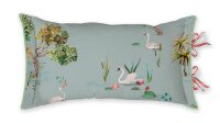 Pip Studio  Dekokissen Little Swan Long Cushion Grey...