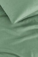 Beddinhouse 70% Cotton, 30% Lyocell, 40x40/127x77 TC210 Bettwäsche Change Green 135X200 135 x 200 cm + 1x 80 x 80 cm 1 Bettbezug, 1 Kissenbezug Grün