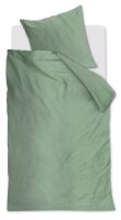 Beddinhouse 70% Cotton, 30% Lyocell, 40x40/127x77 TC210 Bettwäsche Change Green 155X220 155 x 220 cm + 1x 80 x 80 cm 1 Bettbezug, 1 Kissenbezug Grün