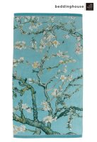 Beddinghouse X Van Gogh Museum Blossom Strandtuch - Blau Velours-Frottier aus hochwertiger, reiner Baumwolle 1 Strandtuch 100 x 180 cm