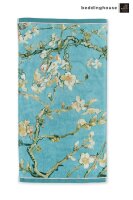 Beddinghouse X Van Gogh Museum Blossom Duschhandtuch - Blau Velours-Frottier aus hochwertiger, reiner Baumwolle 1 Duschhandtuch 55 x 100 cm