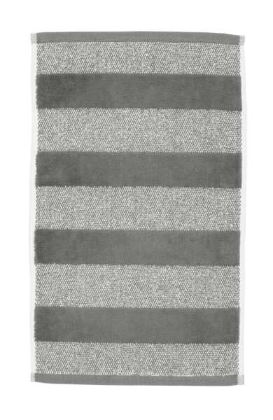 Beddinghouse Sheer Stripe 2 Gästetücher - Anthrazit 100% Baumwolle, 600 GSM 2 Gästetücher 30 x 50 cm set von 2