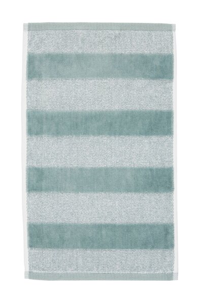 Beddinghouse Sheer Stripe 2 Gästetücher - Grün 100% Baumwolle, 600 GSM 2 Gästetücher 30 x 50 cm set von 2