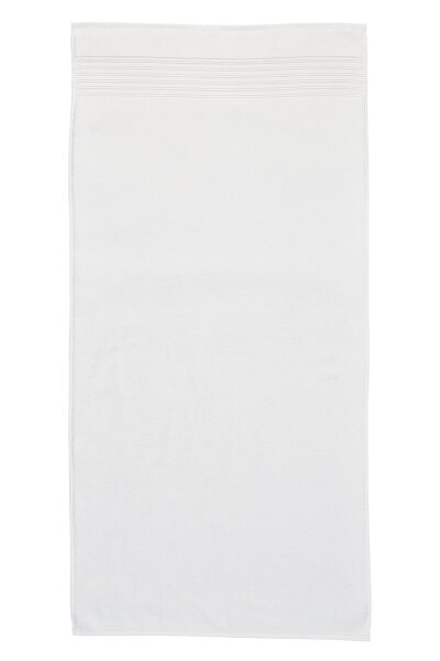 Beddinhouse Baumwoll-Frottee Frotteeware Sheer White 70X140 70 x 140 cm 1 Duschtuch Weiß