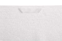 Beddinhouse Baumwoll-Frottee Frotteeware Sheer White 70X140 70 x 140 cm 1 Duschtuch Weiß