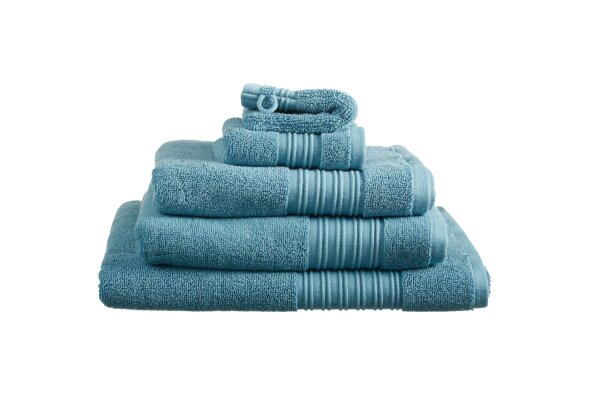 Beddinghouse Sheer 3 x Waschlappen - Blau 100% Baumwolle, 600 GSM 3 x Waschlappen 16 x 22 cm set von 3