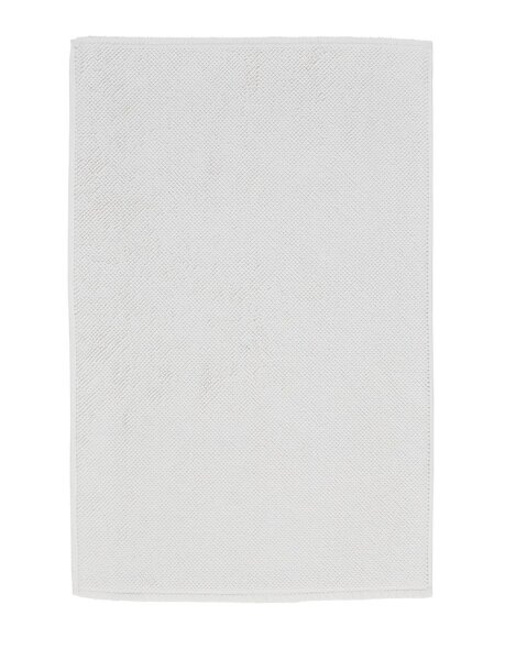 Beddinhouse 100% Cotton, 1300 GSM Badteppich Nova White 50X90 Bath Mat Badematte Weiß