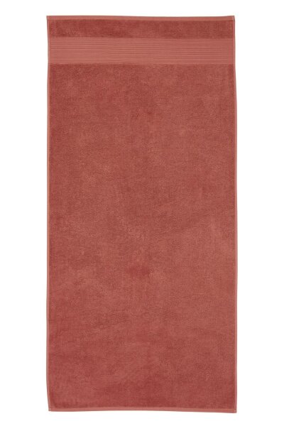 Beddinghouse Sheer Badetuch - Rot 100% Baumwolle, 600 GSM 1 Badetuch 70 x 140 cm