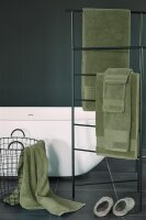 Beddinghouse Sheer 2Er-Set Gästehandtücher - Dunkelgrün 100% Baumwolle, 600 GSM 2 guest towel 30 x 50 cm set von 2